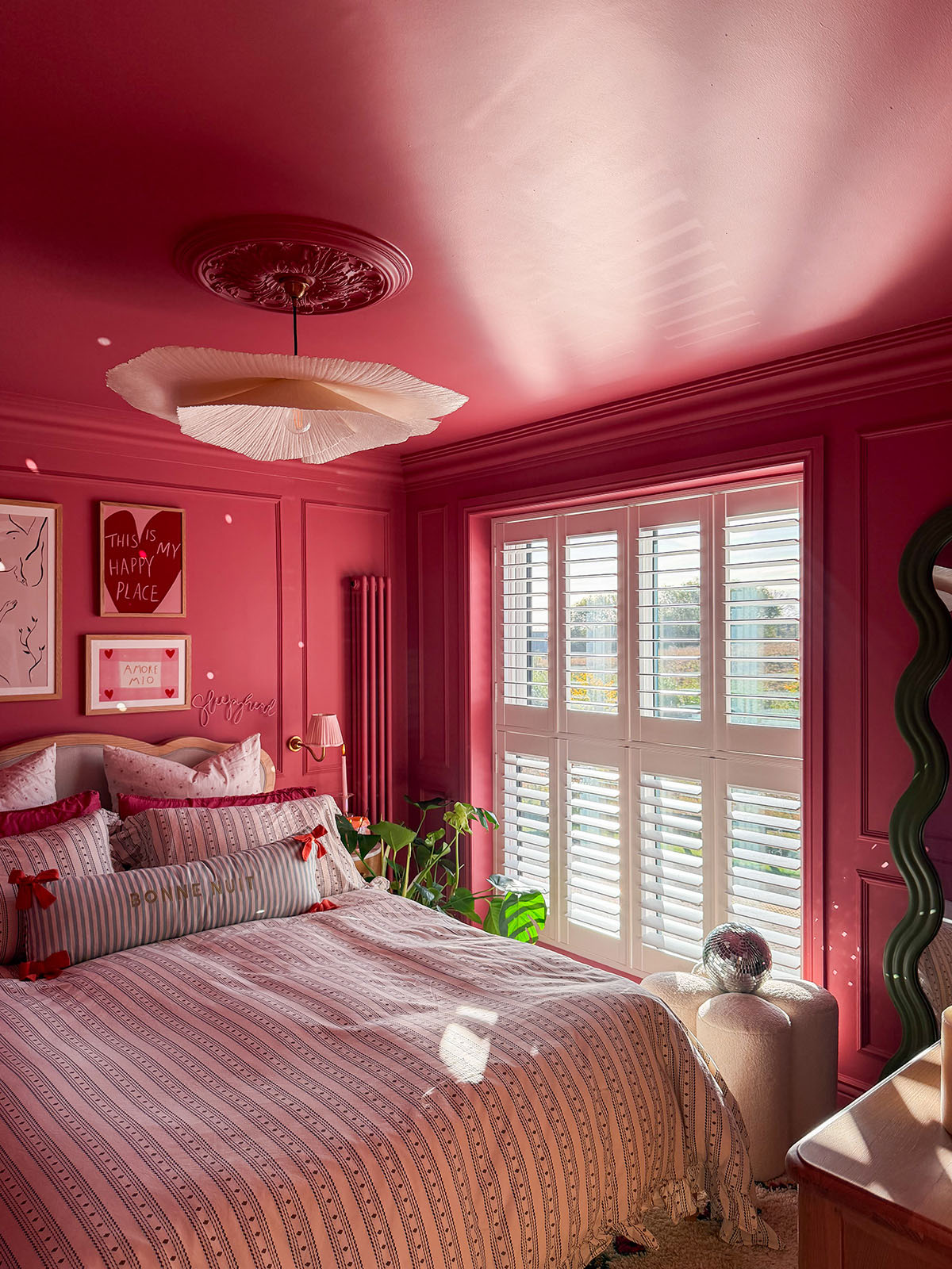 bedroom panelling styling ideas